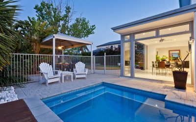 Summer house with a pool